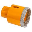 Carota diamantata pentru gresia porțelanată, plăcile ceramice, granitul, marmura și piatra naturală, 45 mm, Powermat