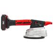 Ventuza vibranta pe acumulator 21V, 2 acumulatori 2Ah, capacitate 100 kg, diametru 150 mm, 9 trepte de viteza, Red Technic
