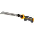 Fierastrau manual multifunctional 3 in 1 cu maner ergonomic pentru lemn metal, gips, carton, lungime 310 mm, 3 lame incluse, Powermat 