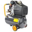 Compresor de aer 24 litri cu 1 piston, 1.85 kW 2.5 CP, 8 bari, debit 206 l/min, 2 manometre, Powermat