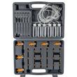 Tester Retur pentru Injectoare Common Rail, cu adaptoare Bosch, Delphi, Denso, Siemens, 31 piese, Powermat