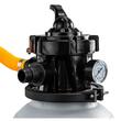 Pompa de filtrare pentru piscina, debit 10.000 l/h, 400W, afisaj LCD, supapa cu 7 functii, Powermat