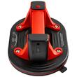 Ventuza cu acumulator si pompa de vid automata pentru sticla, faianta, gresie, diametru 200 mm, capacitate ridicare 260 kg, afișaj LCD, Red Technic