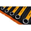 Set chei combinate cu strat anticoroziv, 6-22 mm, otel crom vanadiu, cu husa textila, 12 piese, Powermat