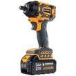 Pistol electric de impact cu acumulator, 21 V, acumulatori 2 x 3Ah, Powermat