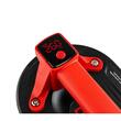 Ventuza cu acumulator si pompa de vid automata pentru sticla, faianta, gresie, diametru 200 mm, capacitate ridicare 260 kg, afișaj LCD, Red Technic