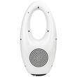 Ventilator vertical cu telecomanda, 60 W, 3 viteze, timer 7.5h, oscilatie, lumina ambientala, LED cu 4 culori, alb, Velano