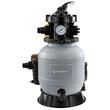 Pompa de filtrare pentru piscina, debit 7900 l/h, 250W, afisaj LCD, supapa cu 7 functii, Powermat