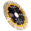 Disc diamantat segmentat pentru taiat in beton, caramida, gresie, 125 x 22.23 x 2.8 mm, Powermate