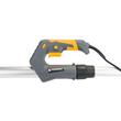 Set masina 2 in 1 de slefuit telescopica tip girafa pentru pereti si tavane, slefuitor 1400 W, cap rotund și triunghiular, LED, Powermat