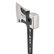 Topor din otel forjat, cu cap ciocan si tubulara de 17mm, 910 g, Powermat