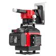 Laser nivel 360°, cu linii incrucisate 4D, verde, distanta 40m, Red Technic