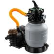 Pompa de filtrare pentru piscina, debit 10.000 l/h, 400W, afisaj LCD, supapa cu 7 functii, Powermat