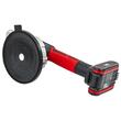 Ventuza vibranta pe acumulator 21V, 2 acumulatori 2Ah, capacitate 100 kg, diametru 150 mm, 9 trepte de viteza, Red Technic