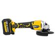 Polizor unghiular, flex cu 2 acumulatori, 18 V 3.0 Ah, motor Brushless, diametru disc 125 mm, Powermat
