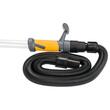 Set masina 2 in 1 de slefuit telescopica tip girafa pentru pereti si tavane, slefuitor 1400 W, cap rotund și triunghiular, LED, Powermat