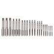 Set tarozi si filiere, M3 - M12, caseta metalica pentru transport, 32 piese, Powermat
