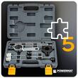 Trusa de blocare distributie pentru motoarele VAG 1.4 / 1.6 / 2.0 TDI CR, 10 piese, Powermate