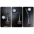 Set ceas comparator digital, analogic cu suport magnetic, interval 0-10 mm, precizie 0.01 mm, Powermat