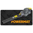 Suflanta pentru frunze cu acumulator, 20V 2Ah, debit aer 250 km/h, acumulator si incarcator incluse, Powermat