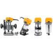 Freza electrica 3 in 1 pentru lemn, oberfreza, 2000 W, 10000-30000 rpm, accesorii pentru frezare verticala, Powermat
