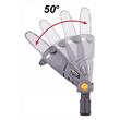 Fierastrau telescopic electric cu acumulator, 20V, 2Ah, lungime reglabila 172 x 240 cm, lungime ghidaj, 5m/s, Powermat