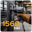 Pistol pneumatic de impact, 1560 Nm, 8000 RPM, Powermate
