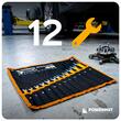 Set chei combinate, 12 piese, cu strat anticoroziv, Powermat