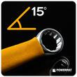 Set chei combinate, 30 piese, 6 - 32 mm, cu invelis antiaderent galben, Powermat