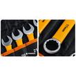 Set chei combinate, 12 piese, cu strat anticoroziv, Powermat
