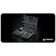 Tester de compresie pentru motoarele Diesel, interval de masura 0-70 bari, adaptoare bujii si injectoare, 19 piese, Powermat