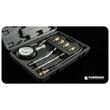 Tester de compresie pentru motoarele pe benzina, interval de masura 0-20 bari, cu adaptoare incluse, 8 piese, Powermate