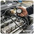Tester de compresie pentru motoarele Diesel, interval de masura 0-70 bari, adaptoare bujii si injectoare, 19 piese, Powermat