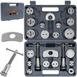 Trusa etriere pentru pistoanele de frana, cu suport magnetic, 22 piese, Powermat