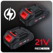 Foarfeca electrica pe acumulator pentru tuns iarba, arbusti, 21 V, Red Technic