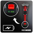 Foarfeca electrica pe acumulator pentru tuns iarba, arbusti, 21 V, Red Technic