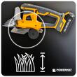 Foarfeca electrica pentru iarba si arbusti, acumulatori 2x 2Ah, Powermat