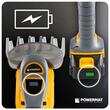 Foarfeca electrica pentru iarba si arbusti, acumulatori 2x 2Ah, Powermat