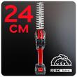 Foarfeca electrica pe acumulator pentru tuns iarba, arbusti, 21 V, Red Technic
