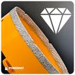 Carota diamantata pentru gresie, granit, ceramica, utilizare umeda/uscata, prindere M14, diametru 120 mm, Powermat