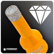 Carota diamantata pentru gresie, granit, ceramica, utilizare umeda/uscata, prindere M14, diametru 12mm, Powermat