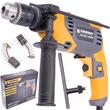 Masina de gaurit, bormasina electrica cu percutie pentru lemn, metal si beton, 1600 W, accesorii incluse, Powermat