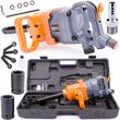 Pistol pneumatic de impact pentru camioane, tir, cuplu 4800 Nm, 12 bari, prindere 1", tubulare 32 - 33 mm, Powermat