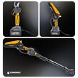 Setul scule multifunctional pentru gradinarit 3 în 1, minifierastrau cu lant pe acumulator, foarfeca electrica pentru crengi, brat telescopic reglabil, Powermat