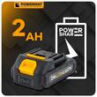 Fierastrau telescopic electric cu acumulator, 20V, 2Ah, lungime reglabila 172 x 240 cm, lungime ghidaj, 5m/s, Powermat