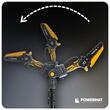 Setul scule multifunctional pentru gradinarit 3 în 1, minifierastrau cu lant pe acumulator, foarfeca electrica pentru crengi, brat telescopic reglabil, Powermat