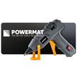 Pistol electric pentru lipit cu batoane adeziv, putere 100 W, incalzire rapida, 220°C, 7 mm x 15 cm, 60 adeziv inclusi, Powermat