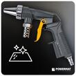 Pistol pneumatic pentru sablare cu furtun, 1 m, duza 6 mm, Powermat