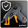 Pistol electric pentru lipit cu batoane adeziv, putere 100 W, incalzire rapida, 220°C, 7 mm x 15 cm, 60 adeziv inclusi, Powermat