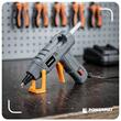 Pistol electric pentru lipit cu batoane adeziv, putere 100 W, incalzire rapida, 220°C, 7 mm x 15 cm, 60 adeziv inclusi, Powermat